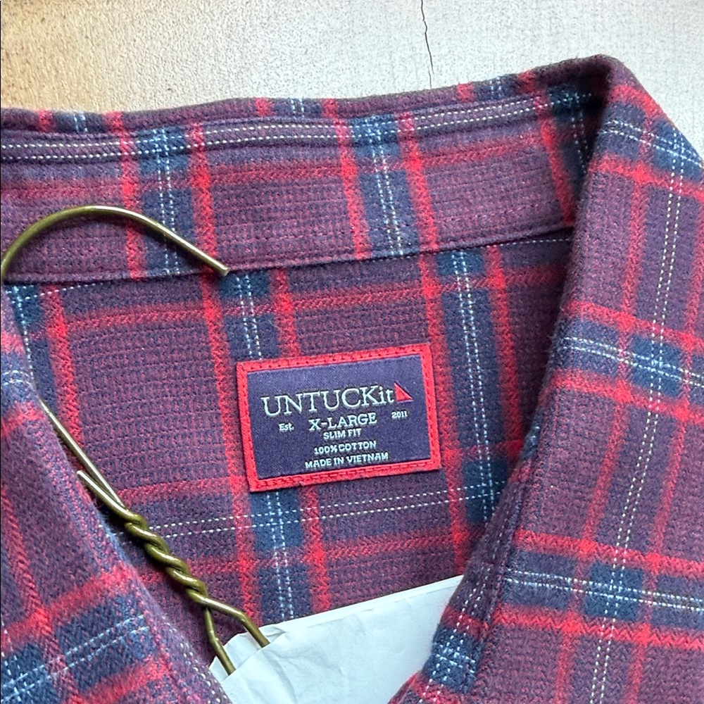 UNTUCKit Flannel Barry Performance Shirt